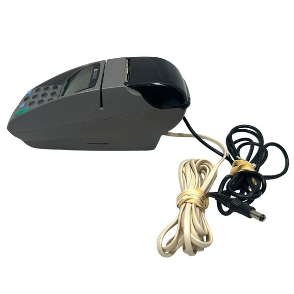 Ingenico Elite 710 E710 Digital Credit Card Terminal & Power Adapter FOR PARTS - Picture 5 of 7